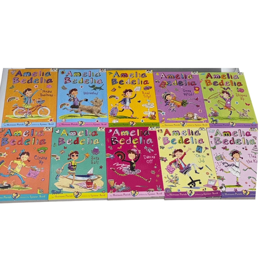 Amelia Bedelia Chapter Book Lot 10 Books Herman Parish Kids Ages 6-10 EUC - Picture 2 of 12